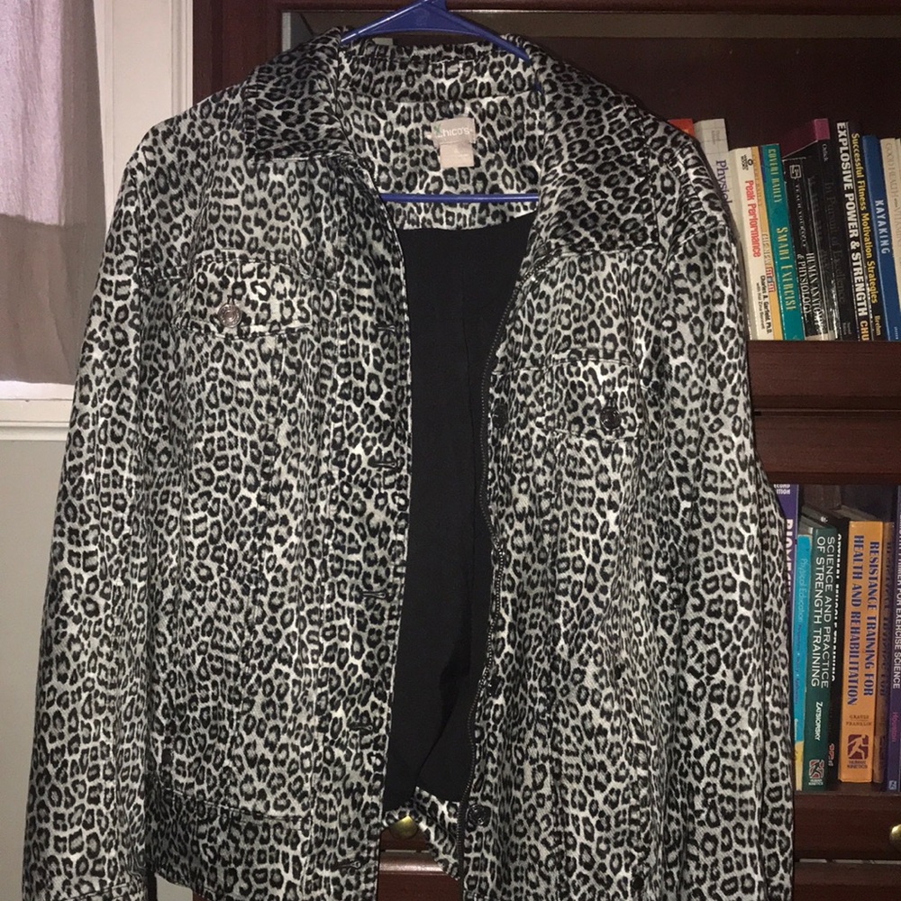 Chicos denim style jacket.